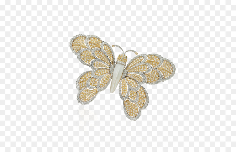 Broche Papillon，Bijoux PNG