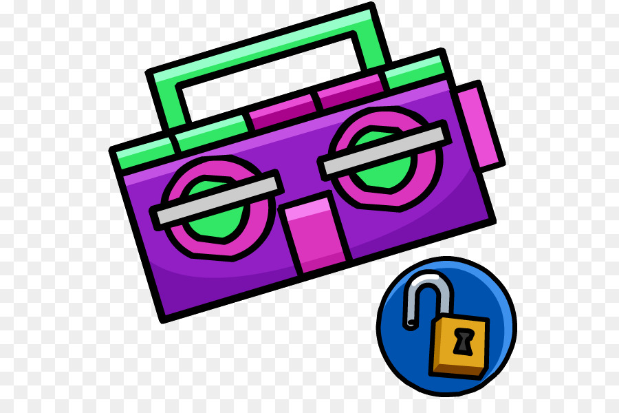 Club Penguin，Boombox PNG