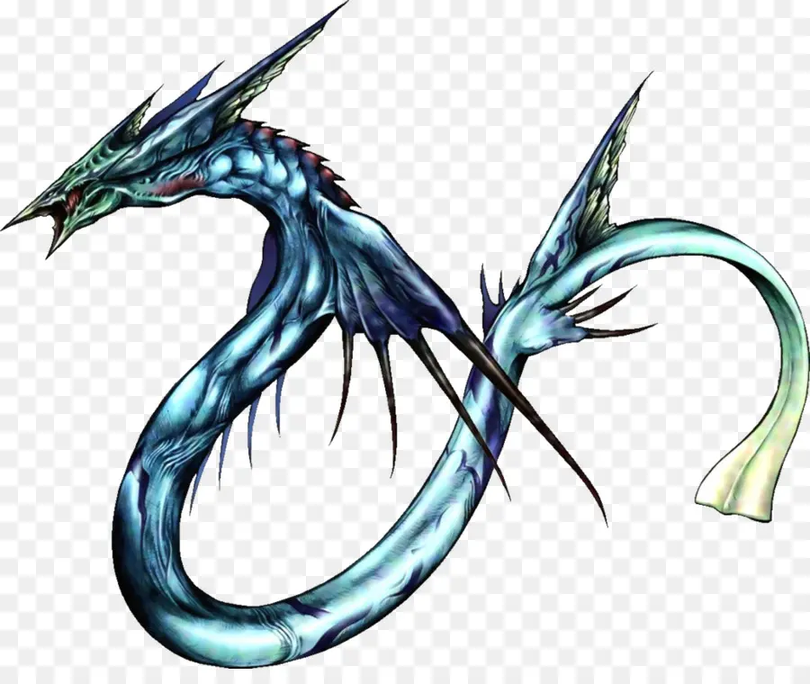 Dragon Bleu，Mythique PNG