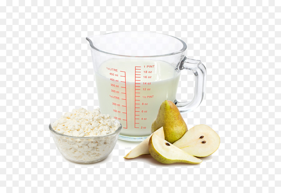 Lait Et Poire，Tasse à Mesurer PNG