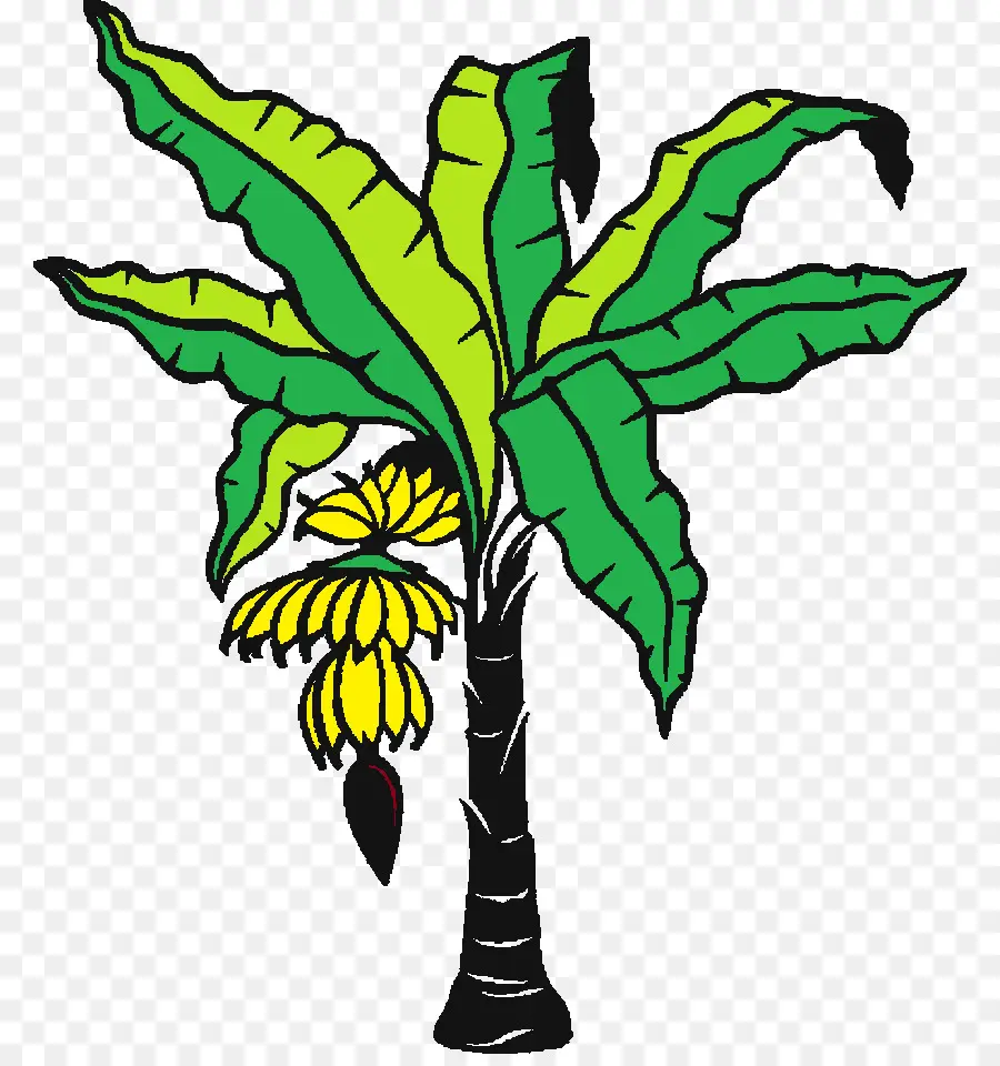 Banane，Feuille De Bananier PNG