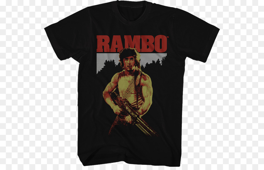 T Shirt，John Rambo PNG