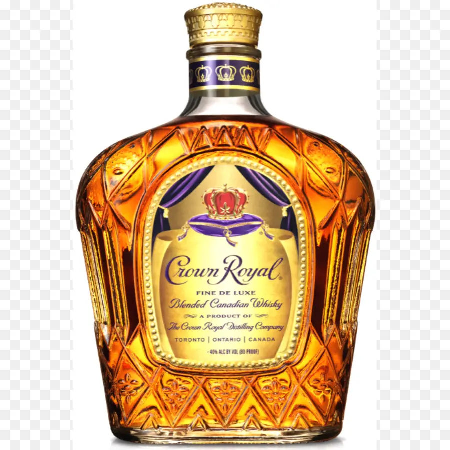 Bouteille Couronne Royale，Whisky PNG