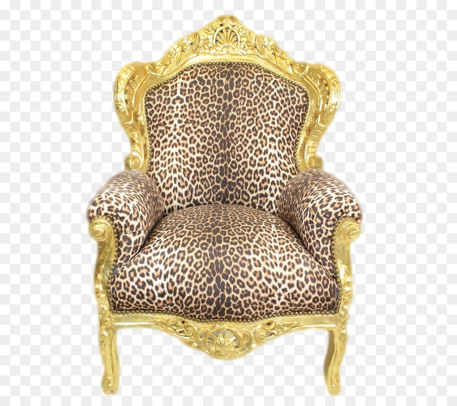 Chaise à Imprimé Léopard，Fauteuil PNG