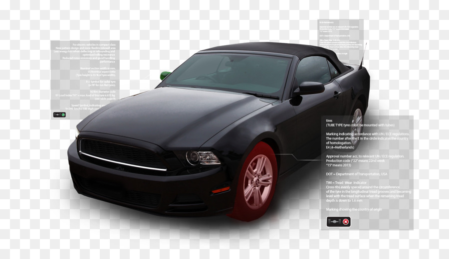 Ford Mustang，Voiture PNG
