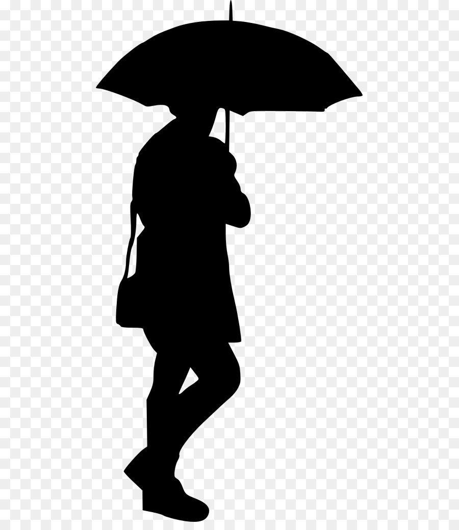 Personne Avec Parapluie，Pluie PNG