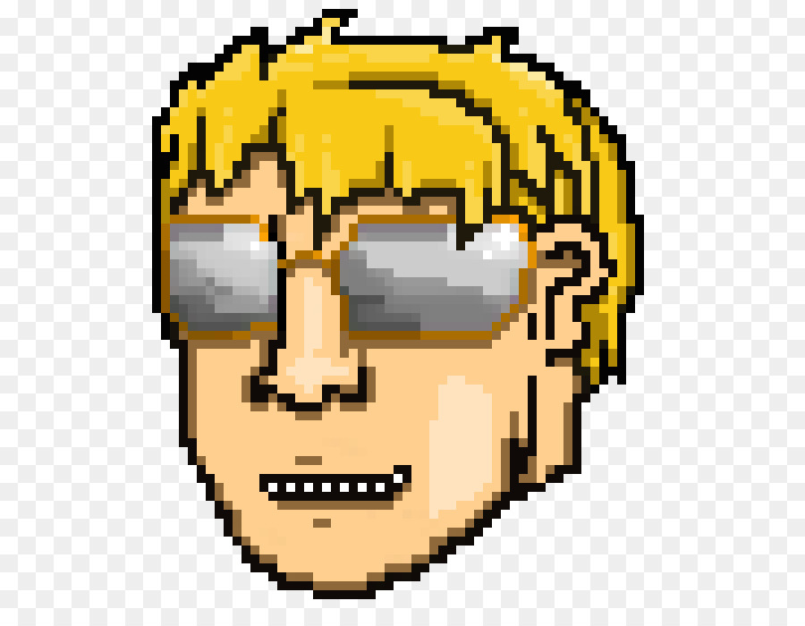 Visage De Pixel Art，Pixels PNG