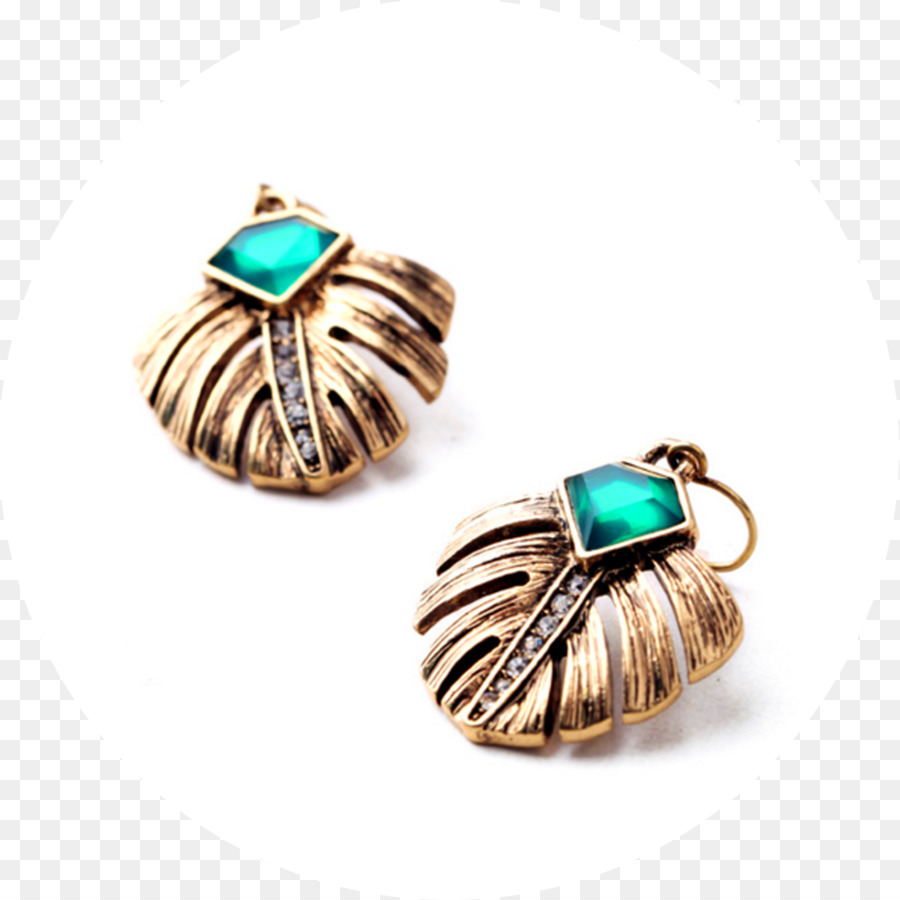 Boucle D Oreille，Turquoise PNG