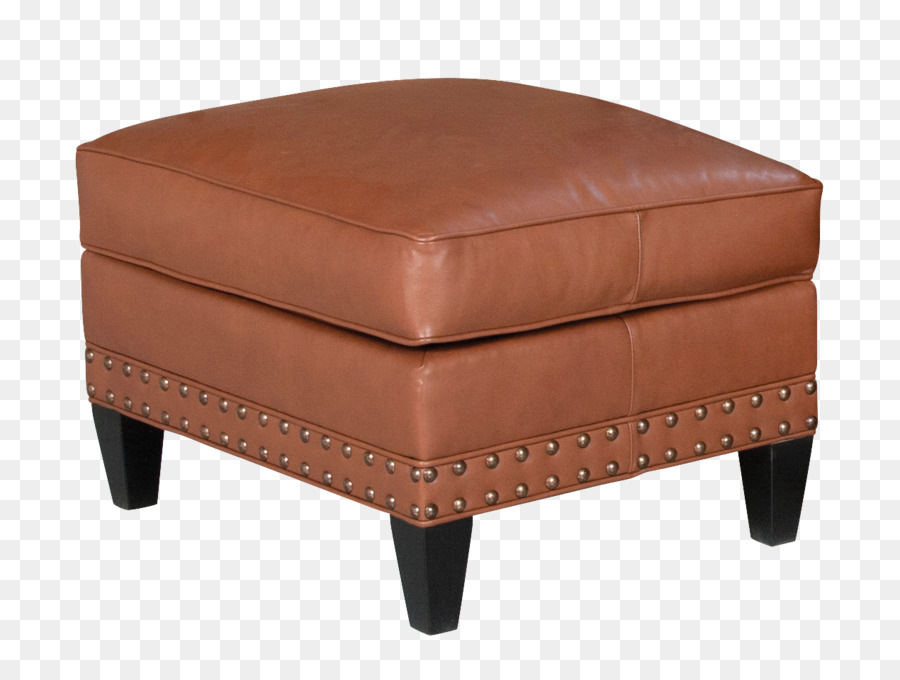 Pouf En Cuir Marron，Tabouret PNG