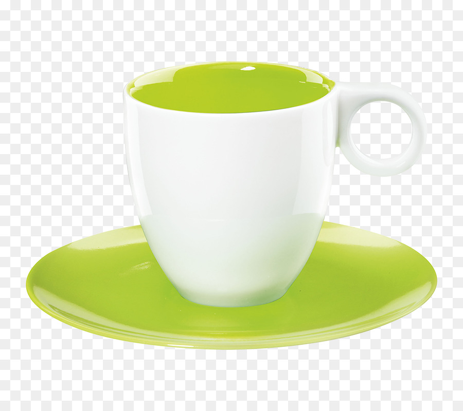 Tasse à Café，Vert PNG