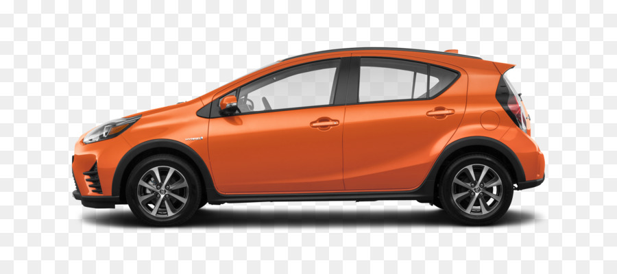 Toyota，2018 Toyota Prius C Deux PNG