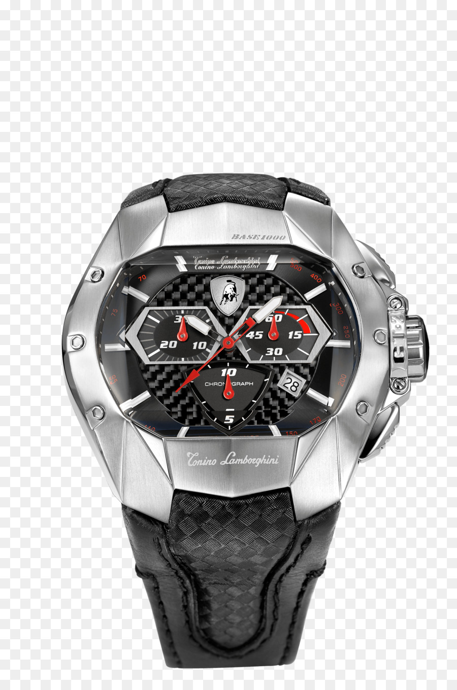 Montre En Or，Bracelet Noir PNG