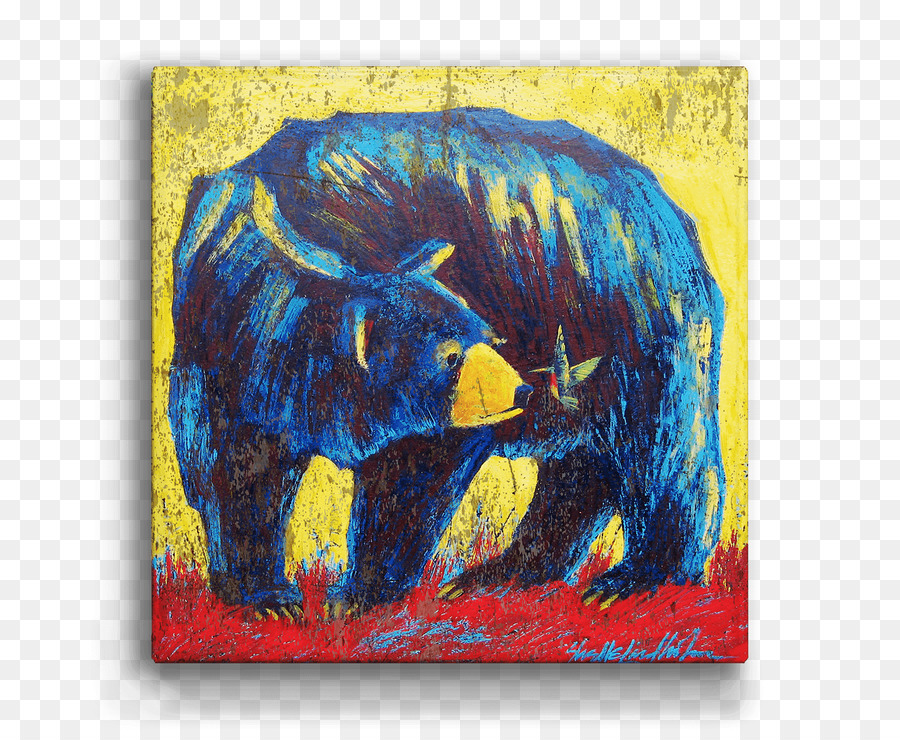 Peinture D'ours，Ours PNG