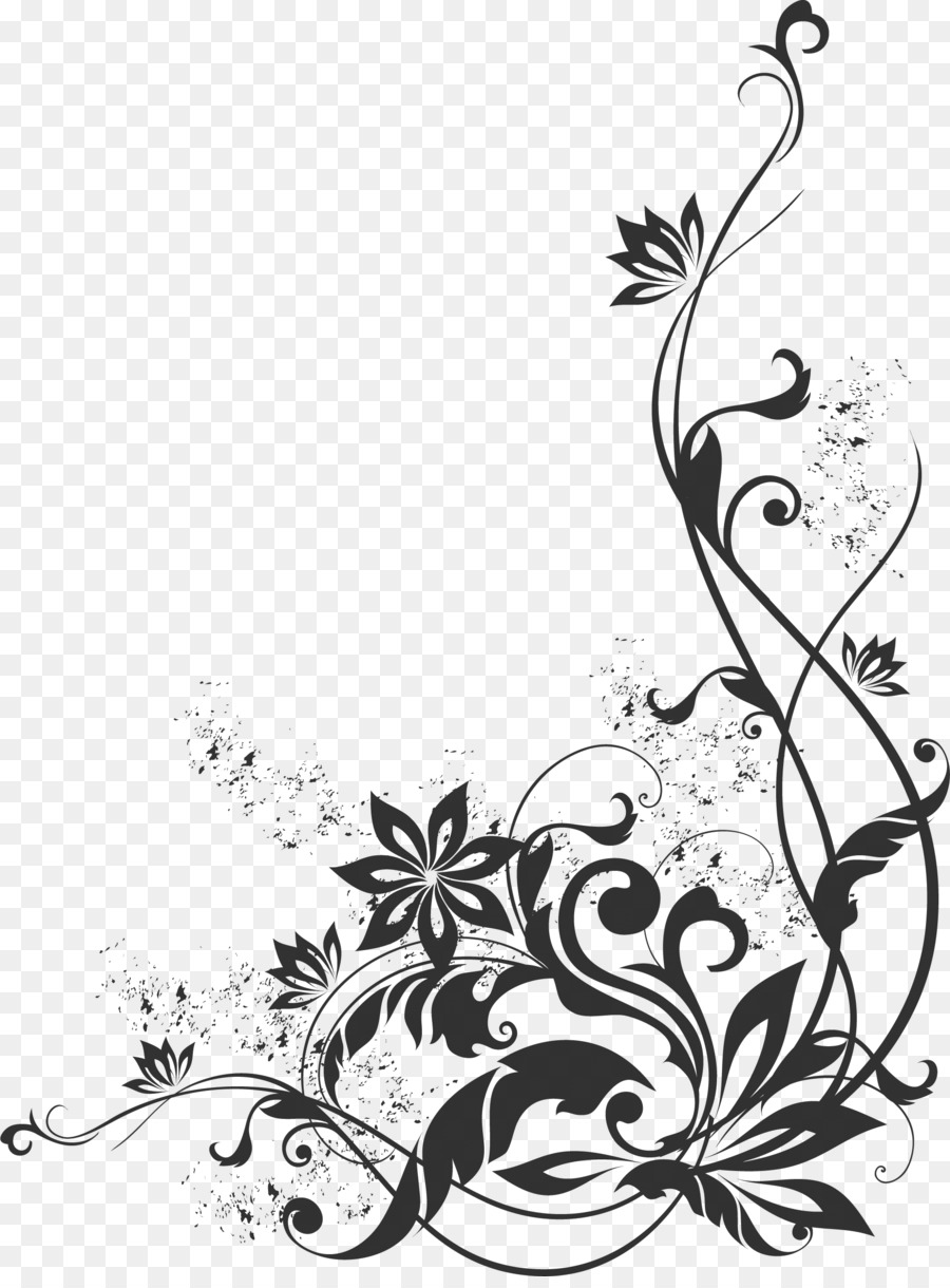 Cadre Floral，Fleurs PNG