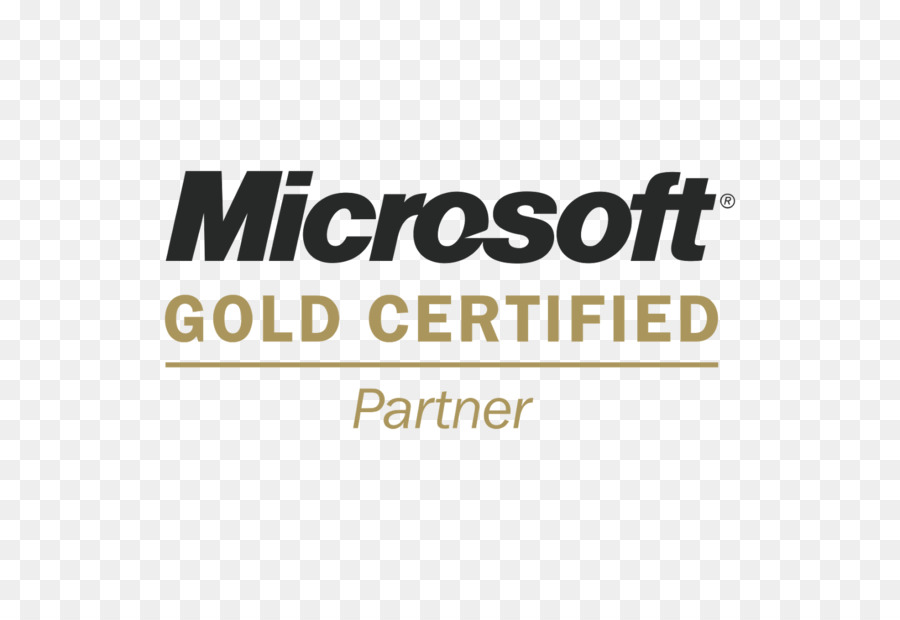 Partenaire Certifié Microsoft Gold，Attestation PNG