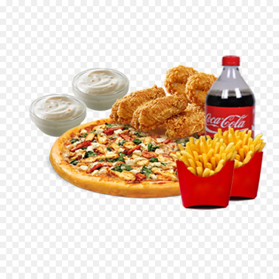 Pizza，Frites PNG