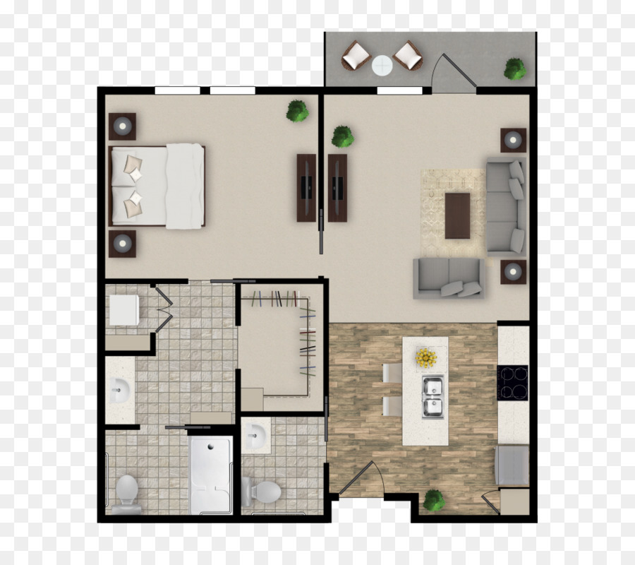 Disposition De L'appartement，Plan D'étage PNG