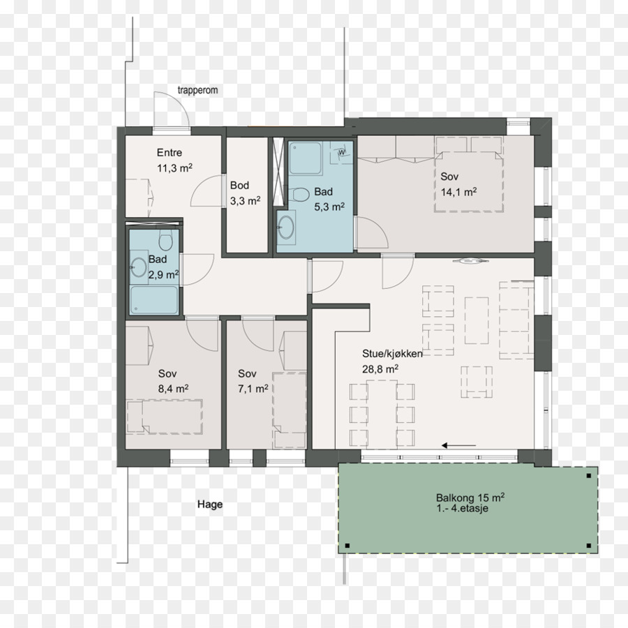 Plan D étage，Maison PNG