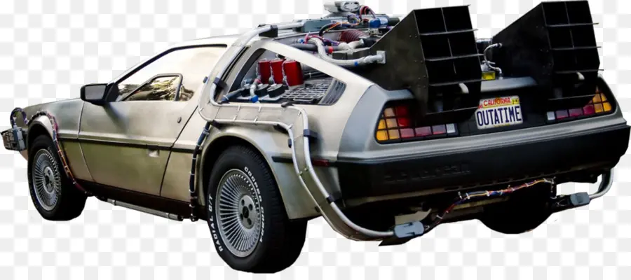 Delorean，Voiture PNG