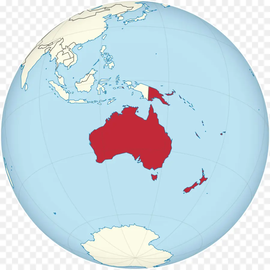 Carte De L'australie，Globe PNG