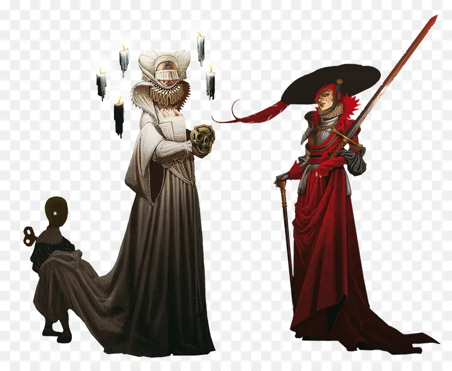 Personnages Fantastiques，Déguisements PNG