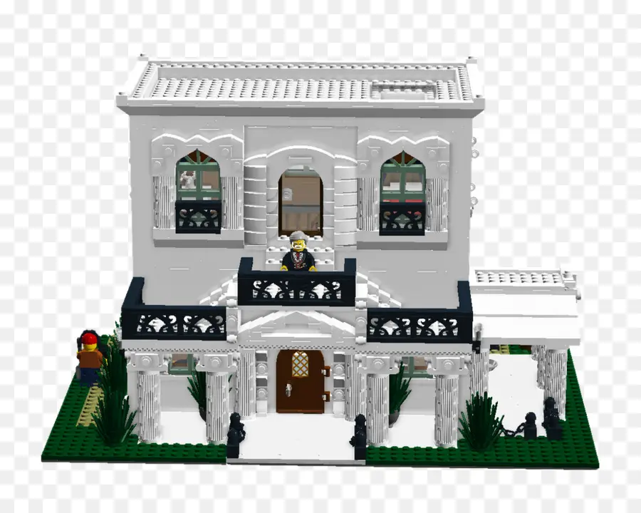 Maison Lego Blanche，Légo PNG