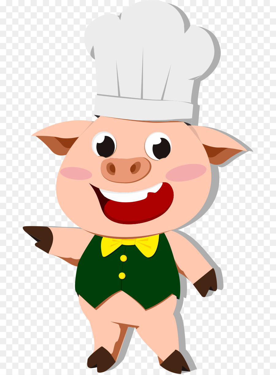 Chef Cochon，Toque De Chef PNG