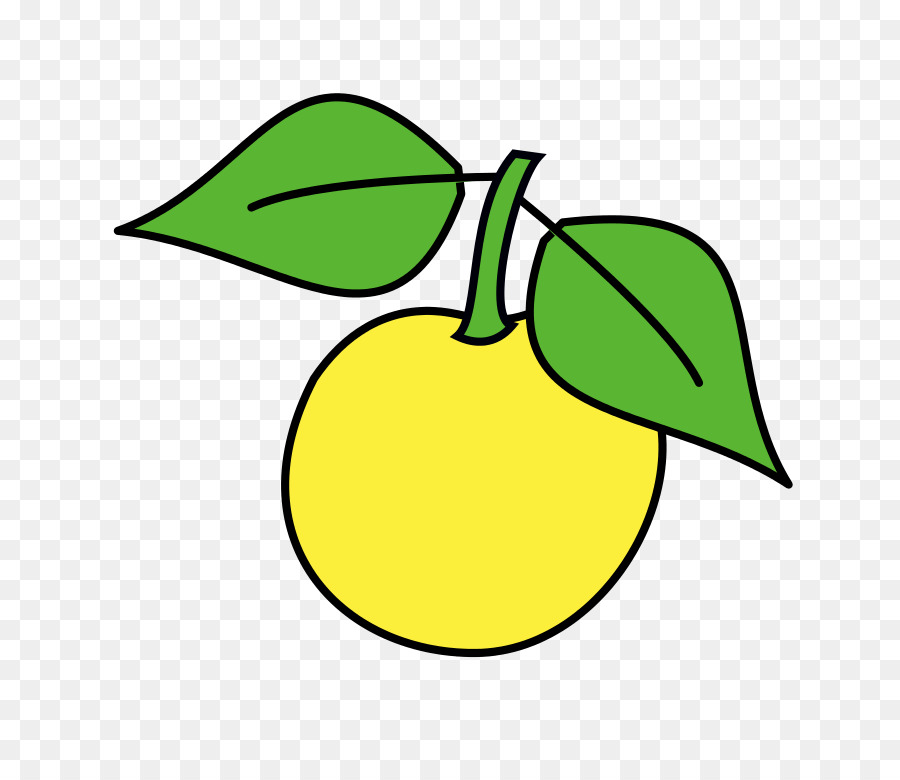 Poire Jaune，Feuille PNG