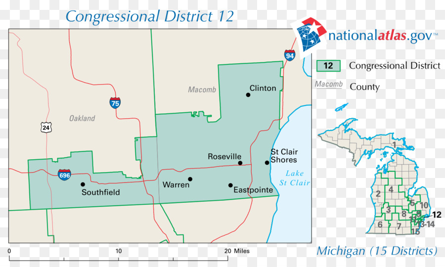 Michigan De La 1ère Circonscription，Michigan 2ème Circonscription PNG