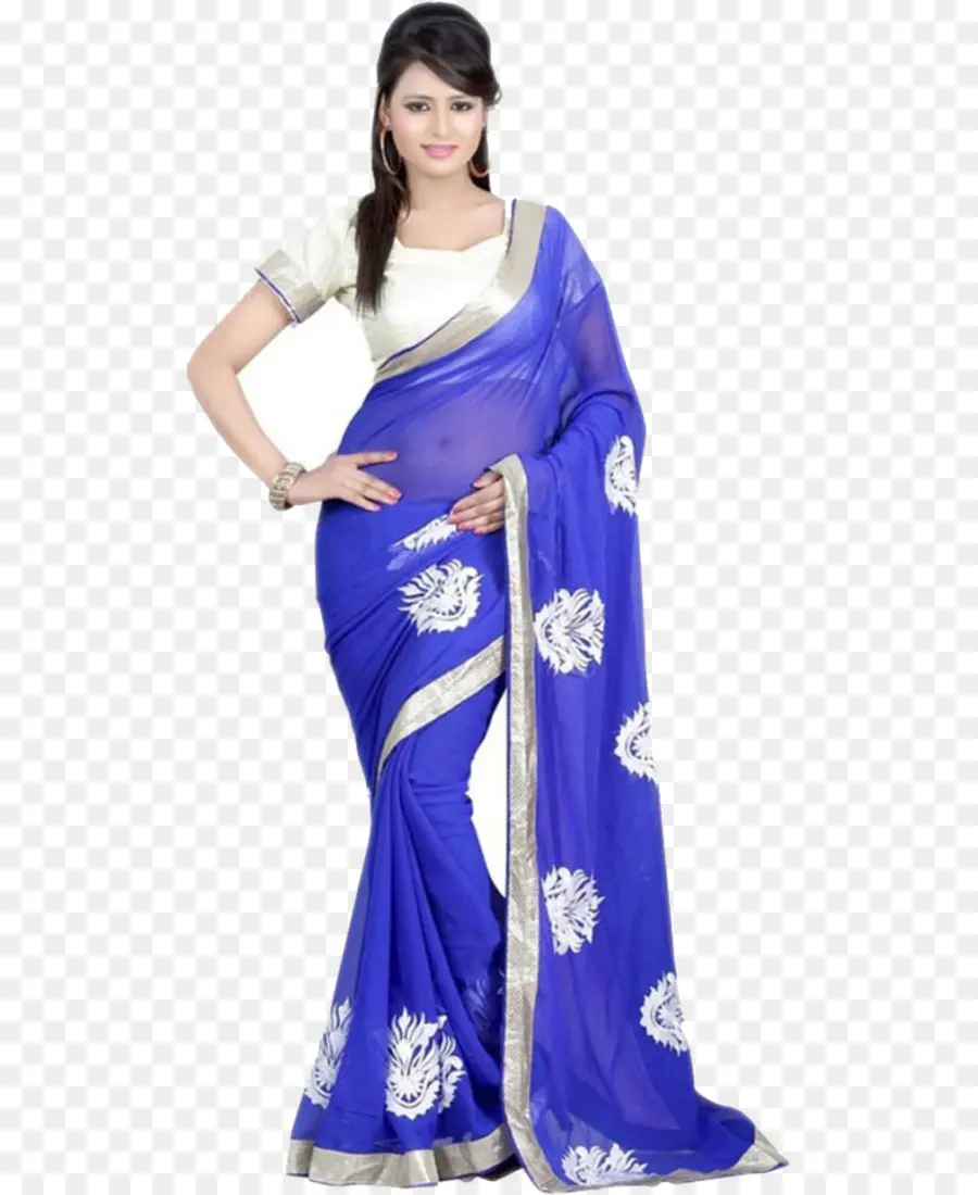 Sari Bleu，Traditionnel PNG