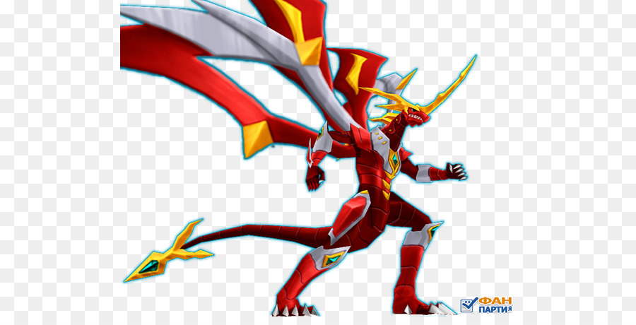 Dragon Rouge，Ailes PNG