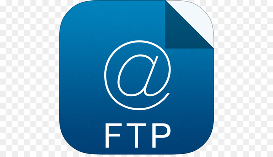 Icône Ftp，Bleu PNG