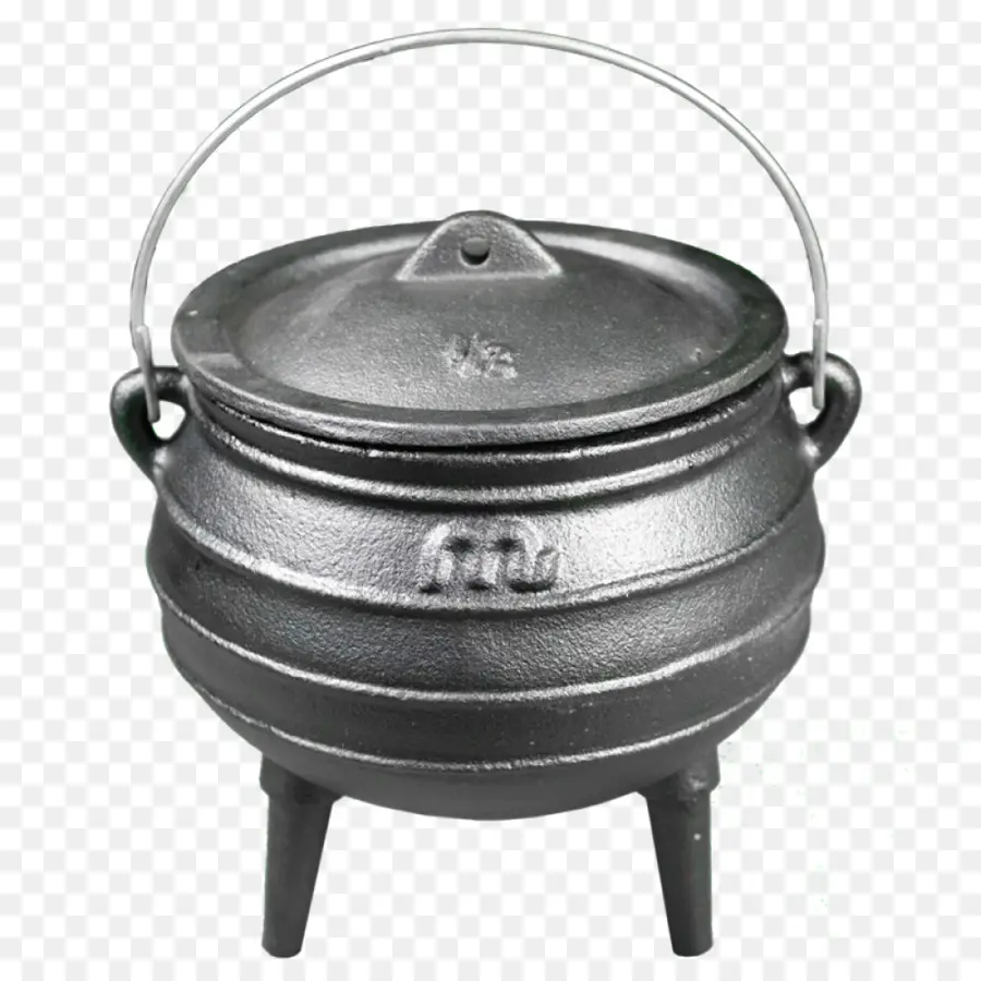 Pot En Fonte，Noir PNG