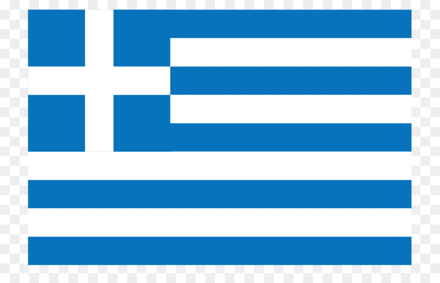 Drapeau Grec，Bleu Et Blanc PNG