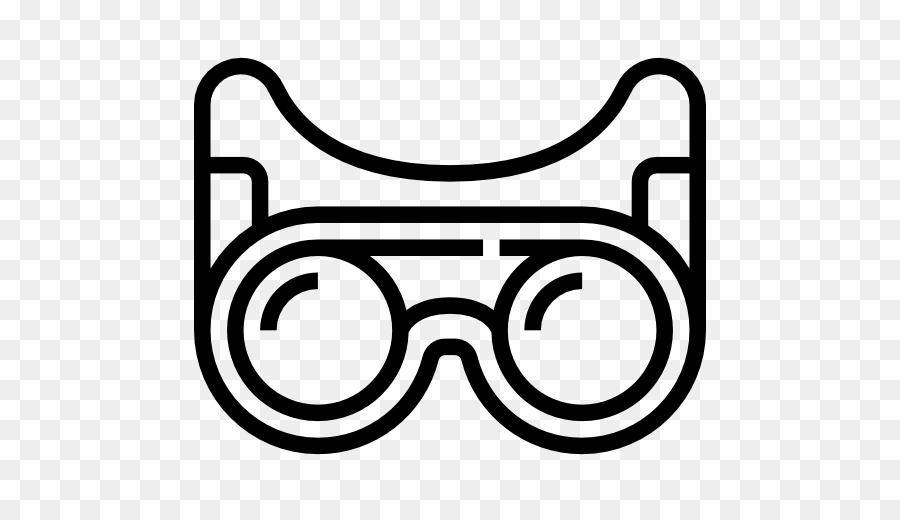 Lunettes De，Blanc PNG