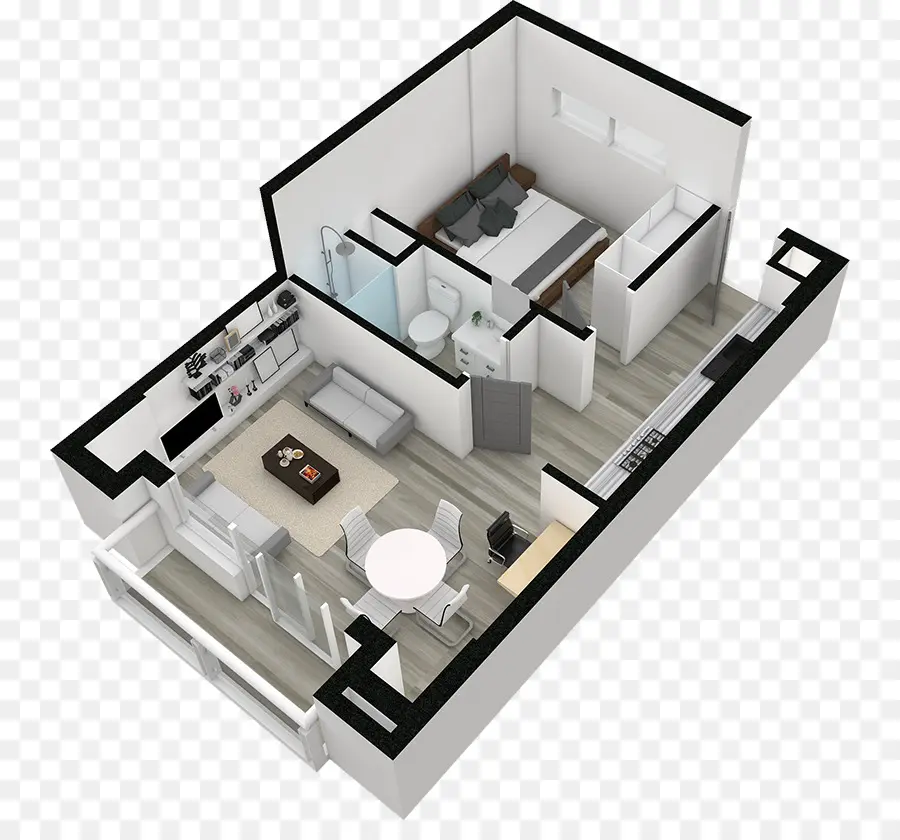 Disposition De L'appartement，Plan D'étage PNG