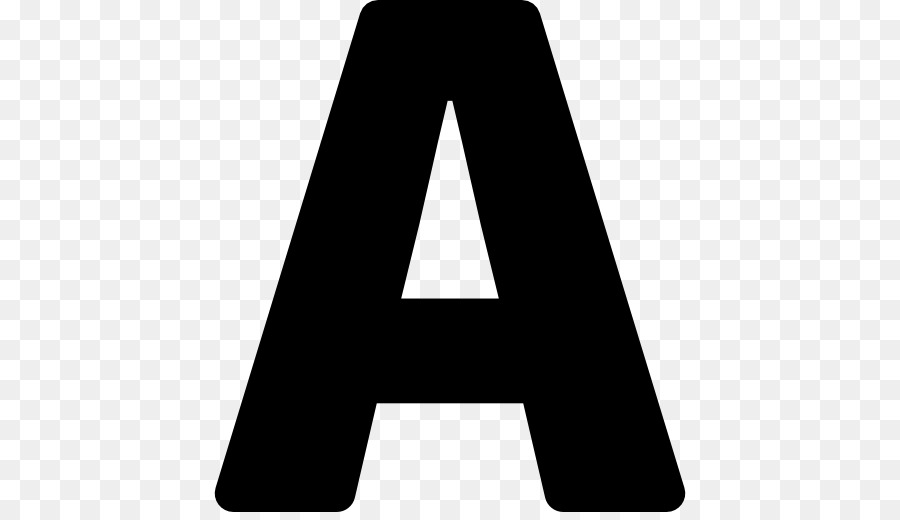 Lettre Noire A，Alphabet PNG