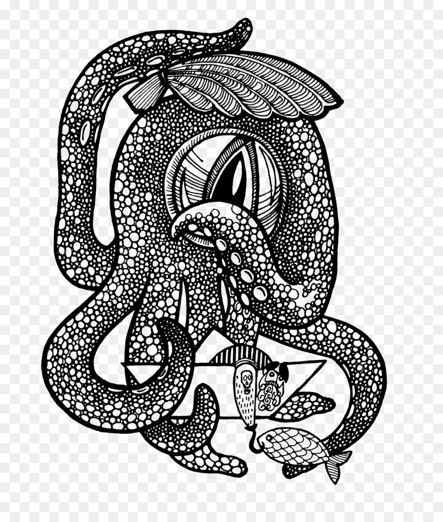 Serpent，Le Poulpe PNG