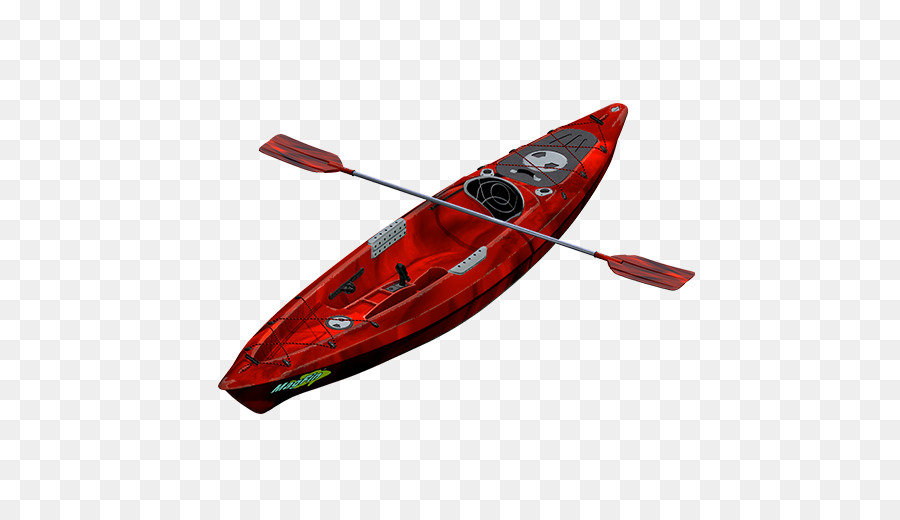 Kayak Rouge，Pagayer PNG