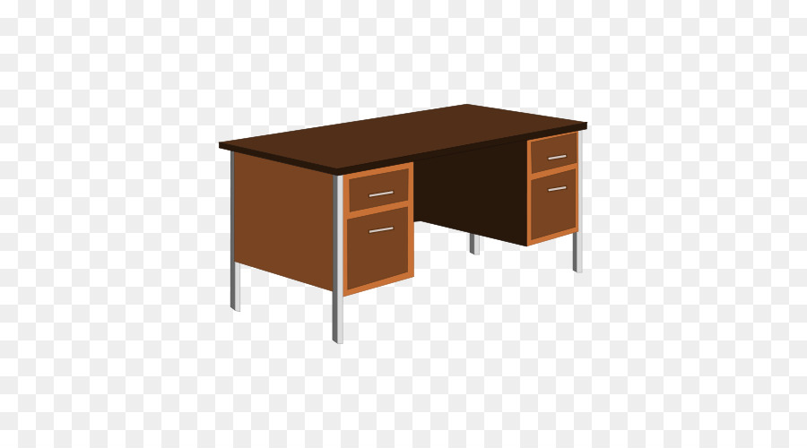 Bureau En Bois，Tableau PNG