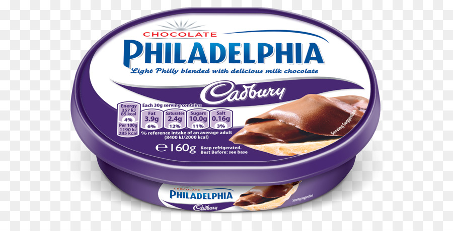 Chocolat Philadelphie，Fromage à La Crème PNG