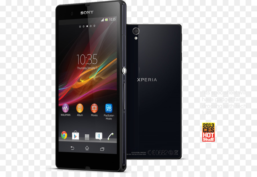 Sony Xperia Z，Sony Xperia Z1 PNG