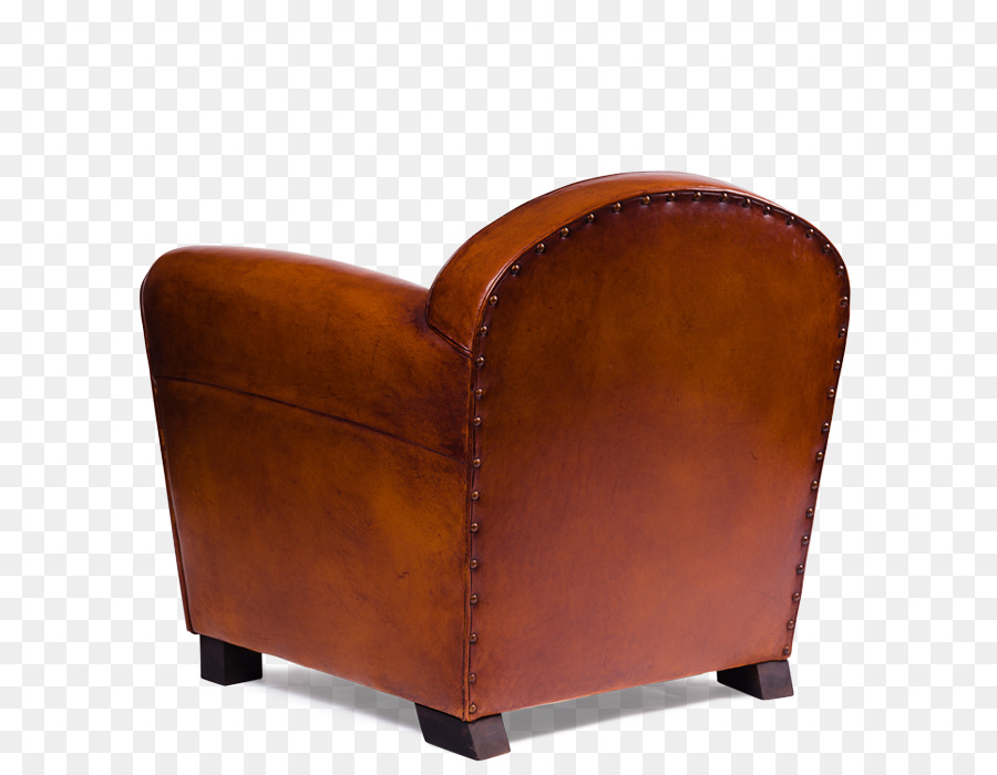 Fauteuil En Cuir，Brun PNG