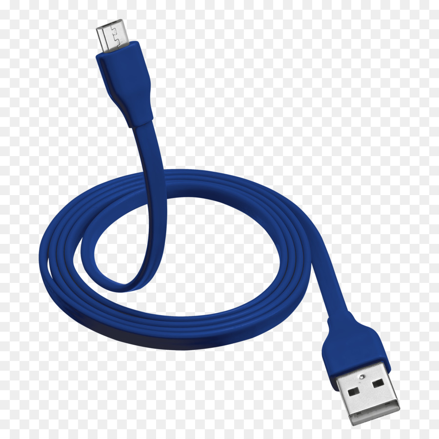 Câble Usb Bleu，Connecteur PNG