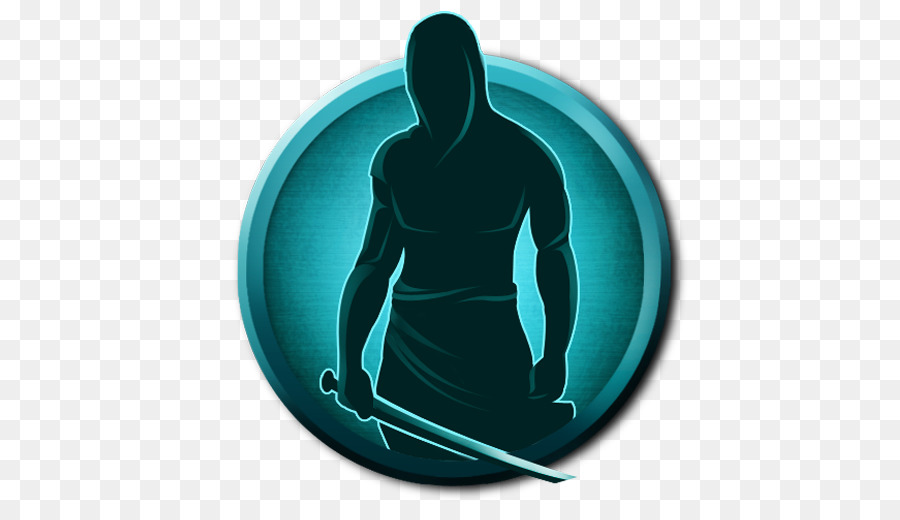 Ninja Silhouette，Épée PNG