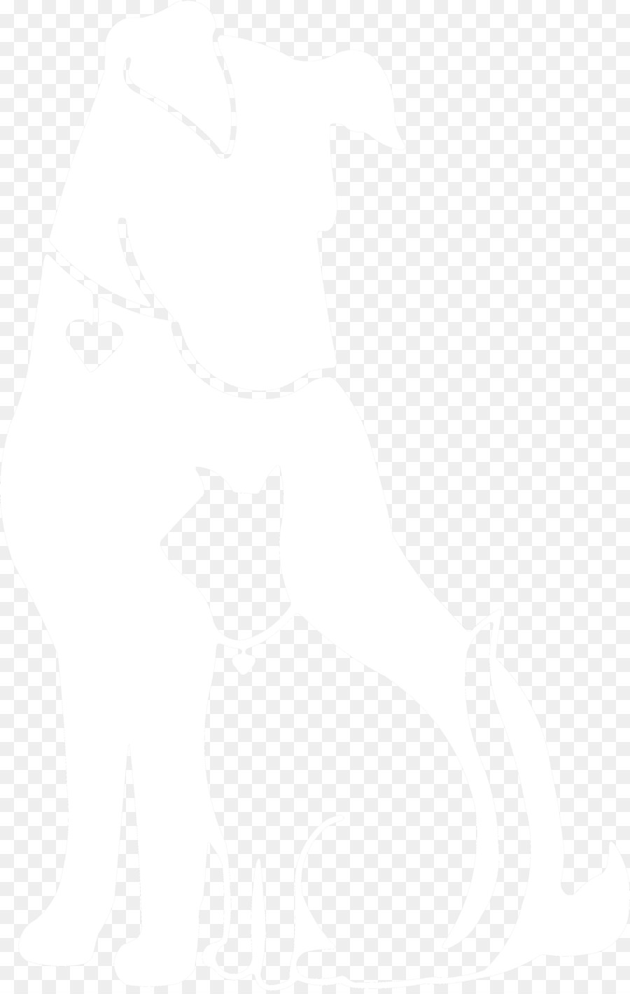 Silhouette Blanche，Blanc PNG