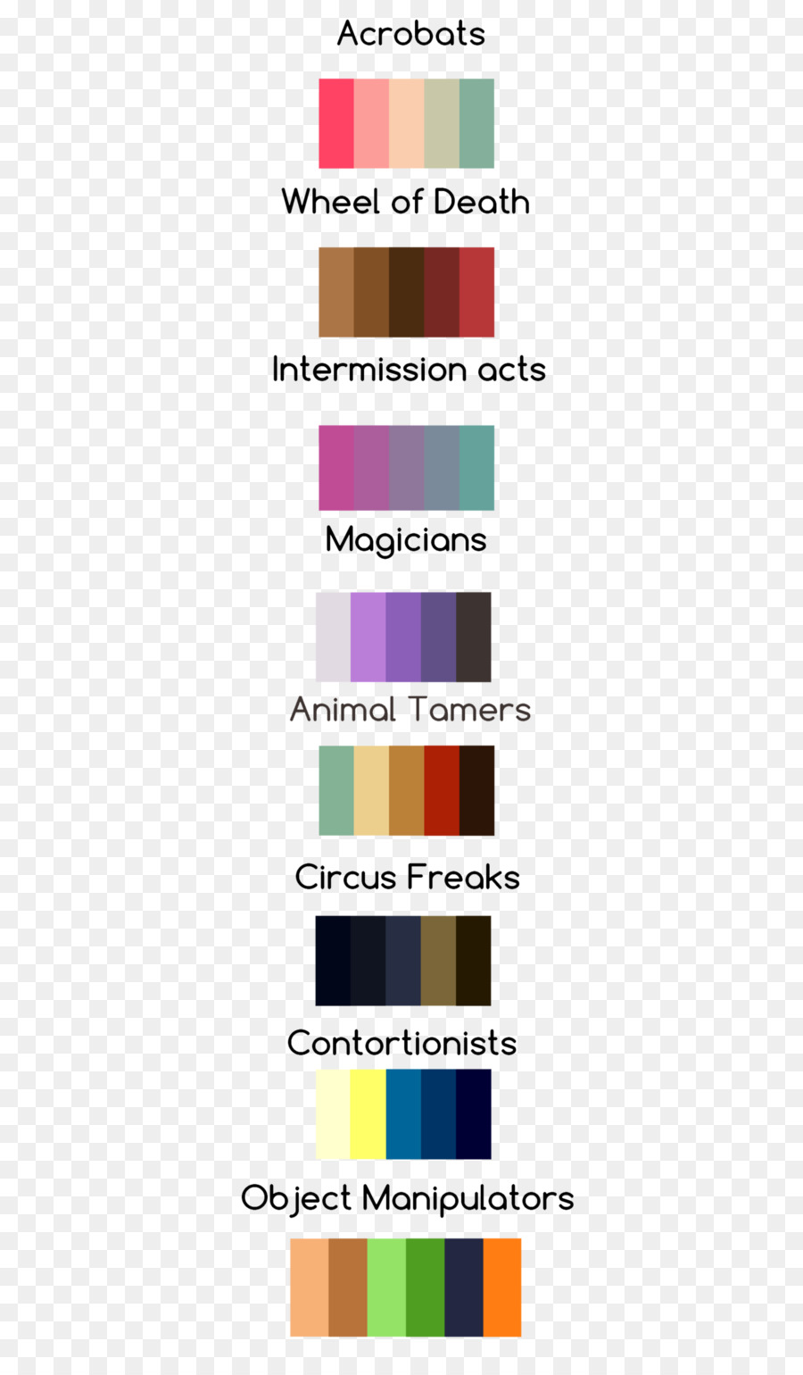 Palette De Couleurs，Couleurs PNG