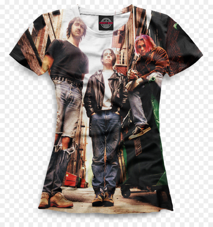 Tshirt，Nirvana PNG