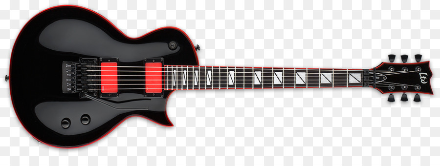 Guitare électrique，Conception De Crâne PNG