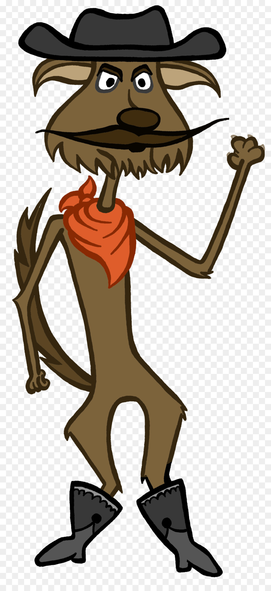 Coyote，Cowboy PNG